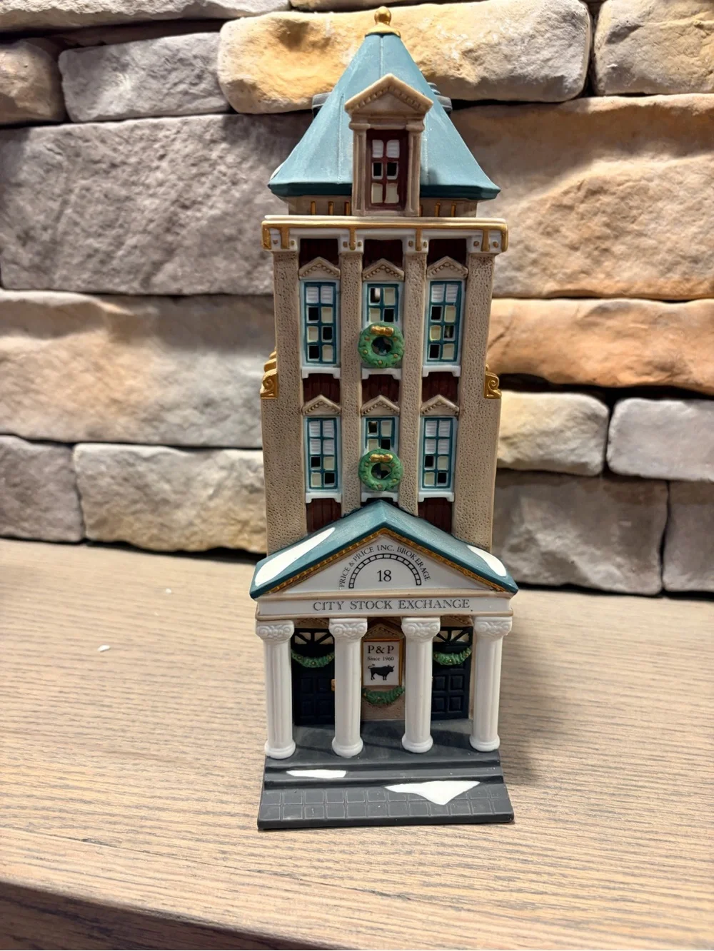 Department 56-Christmas in the City-City Stock Exchange